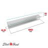 Топливный блок SteelHeat LINE GLASS 900 фото 2