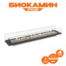 Биокамин встраиваемый в тумбу Steelheat Stand 1000 фото 1