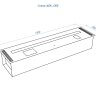 Автоматический биокамин Lux Fire Smart Flame 1100 RC INOX фото 7